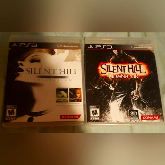 Silent hill, 2 games, hd collection and downpour ps3 - Picture 1 of 2